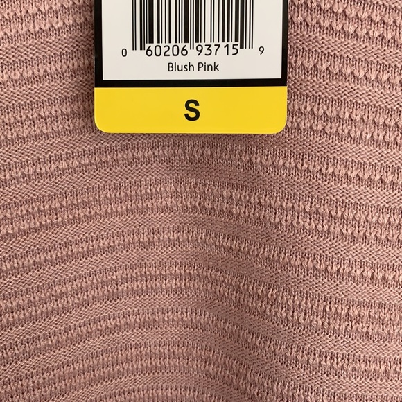 NWT- Hilary Radley Womens Soft Textured Knit V-Neck Tunic Sweater (Blush color) - Picture 5 of 8